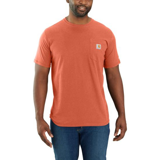 Carhartt 104616 - Force® Relaxed Fit Midweight Short Sleeve Pocket T-Shirt Large Tall Q38