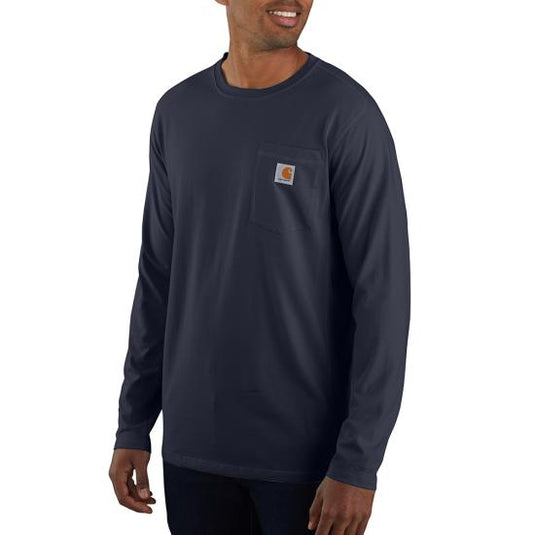 Carhartt 104617 - Force® Relaxed Fit Midweight Long Sleeve Pocket T-Shirt XL Tall