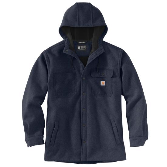 M 2X RD HW HOODED SHIRT Carhartt 105022 - Rain Defender® Relaxed Fit Heavyweight Hooded Shirt Jac 2X