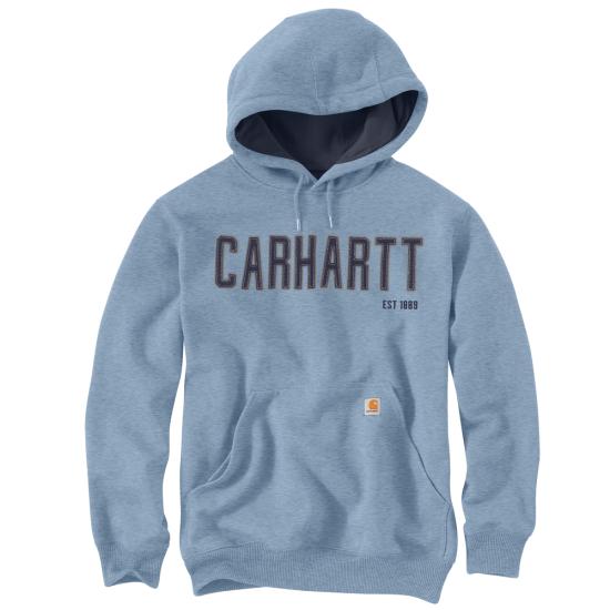 Carhartt 105494 - Loose Fit Midweight Felt Logo Graphic Sweatshirt Large Tall