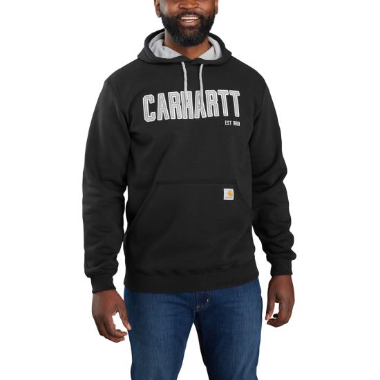 Carhartt 105494 - Loose Fit Midweight Felt Logo Graphic Sweatshirt Large