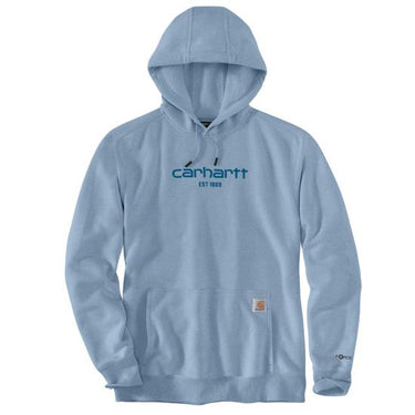 Carhartt Relaxed Fit Lightweight Logo Graphic Sweatshirt (Desert Orange Heather) Size XLT