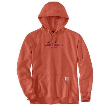 Carhartt Relaxed Fit Lightweight Logo Graphic Sweatshirt (Desert Orange Heather) Size 3XL