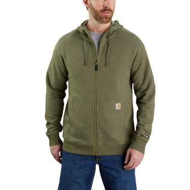 Carhartt Men's Force Lightweight Full-zip Sweatshirt (Basil Heather) Size XL