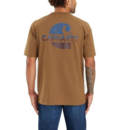 Carhartt 105710 - Loose Fit Heavyweight Short-Sleeve Pocket C Graphic T-Shirt XL