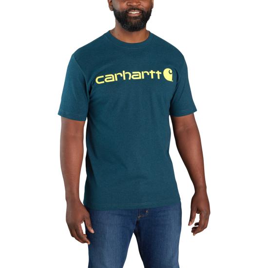 Carhartt K195 - Short Sleeve Logo T-Shirt Large H70 Large