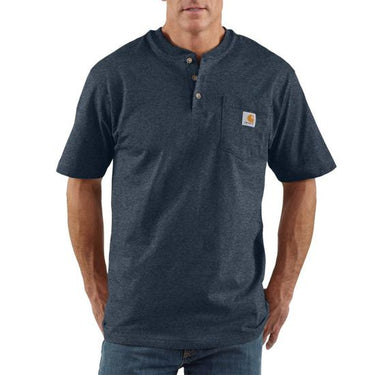 Carhartt Loose Fit Heavyweight Short-Sleeve Pocket Henley T-Shirt