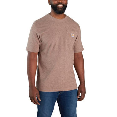 Carhartt Loose Fit Heavyweight Short-Sleeve Pocket T-Shirt (Ash Violet Heather) Size L