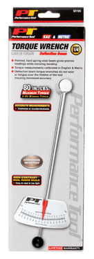 1/4 in. Torque Wrench