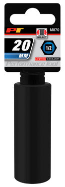 1/2 in. Dr. 20 mm DW Impact Socket