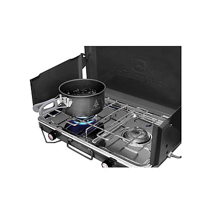 Load image into Gallery viewer, Outbound Double Burner Portable Propane Stove
