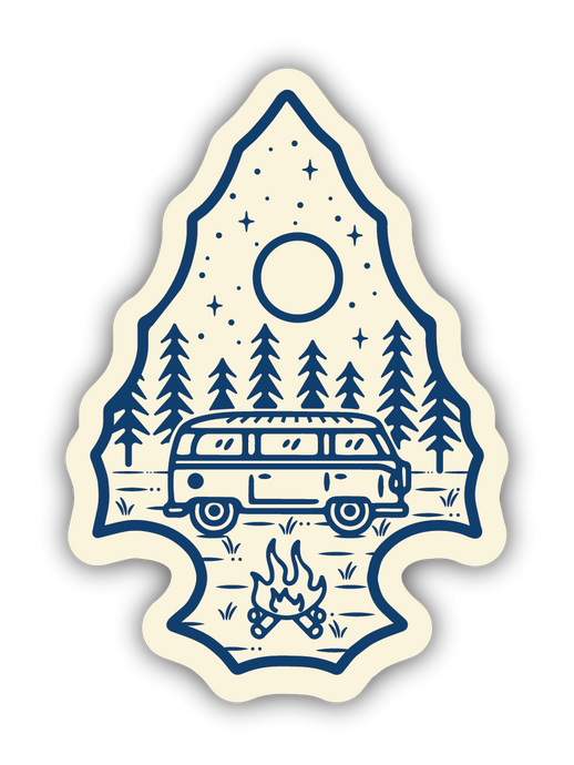 ARROWHEAD BUS 2.0 LG STICKER