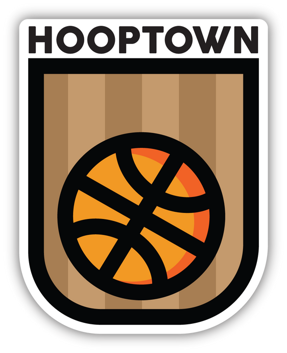 BASKETBALL LARGE STICKER