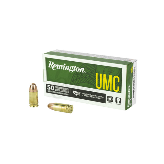 Remington UMC 9mm Ammo 115 Grain FMJ 50 Round Box