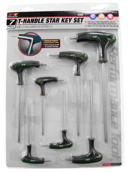 7 pc. T-Handle StarDriver Set