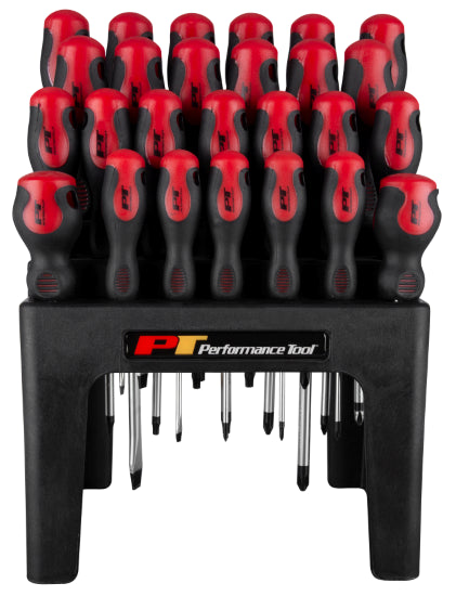 26 pc. Screwdriver Set w/Rack