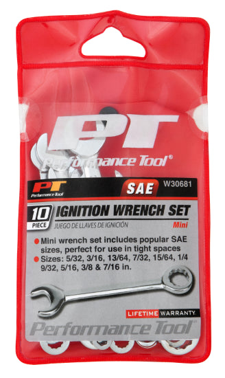 10 pc. SAE Ignition Wrench Set