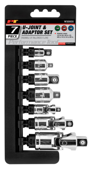 7 pc. Universal Joint & Adapter Set