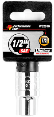 1/2 in. Dr. 1/2 in. 6pt Socket