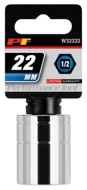 1/2 in. Dr. 22 mm 6pt Socket