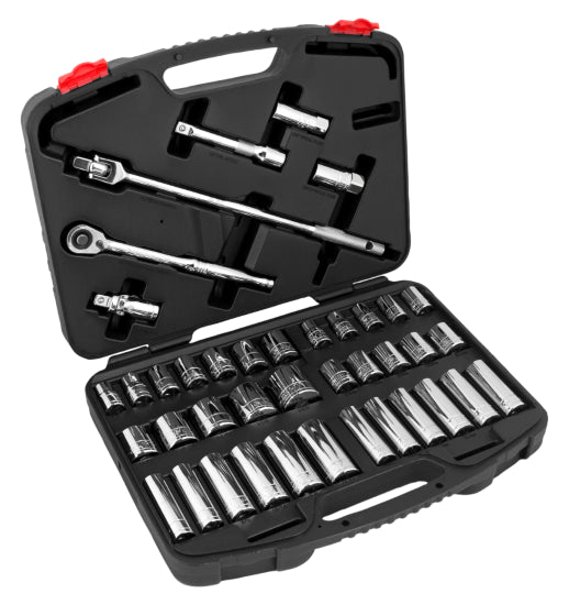 40 pc. 1/2 in. Dr. Mechanic's Set
