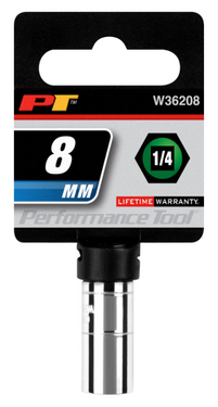 1/4 in. Dr. 8 mm 6pt Socket