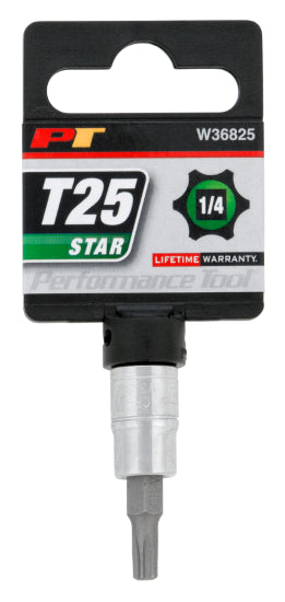 1/4 in. Dr. T-25 Star Bit Socket