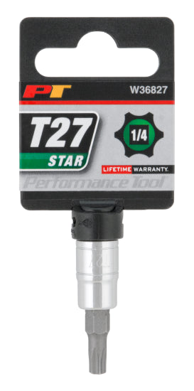 1/4 in. Dr. T-27 Star Bit Socket