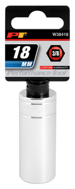 3/8 in. Dr. 18 mm 6pt DW Socket