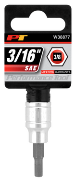 3/8 in. Dr. 3/16 in. Hex Bit Socket
