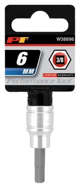 3/8 in. Dr. 6 mm Hex Bit Socket