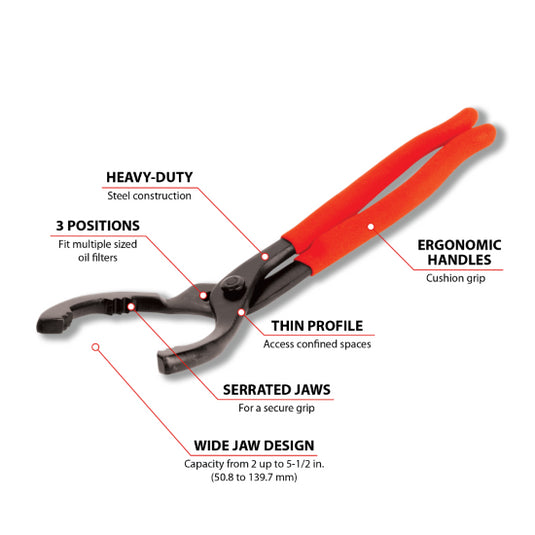 Oil Filter Pliers - Large