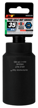 35 mm FWD Axle Nut Socket CrMo