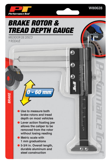 Brake Rotor and Tread Depth