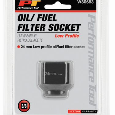 24 mm Oil/Fuel Filter Socket