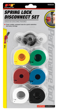 Spring Lock Disconnect Set 9 pc