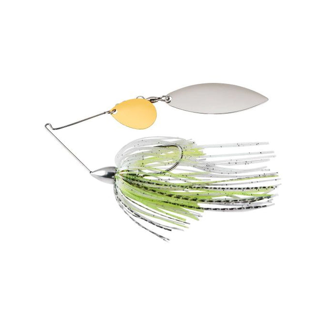 War Eagle Nickel Frame Tandem Willow Spinnerbait-Spot Remover-3/8 oz