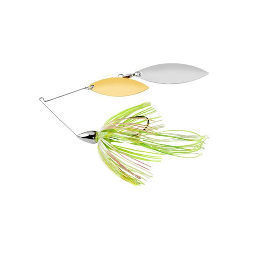 War Eagle Nickel Frame Double Willow Spinnerbait-Flash-1/2 oz