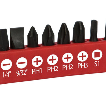 Performance Tool 10-Piece Impact Bit Set