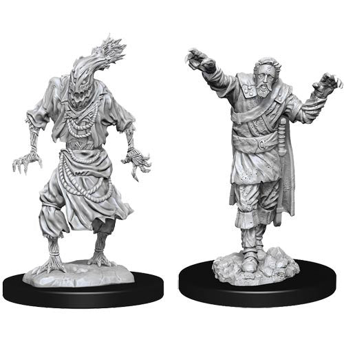 D&D Nolzur's Marvelous Unpainted Minis: W14 Scarecrow & Stone Cursed